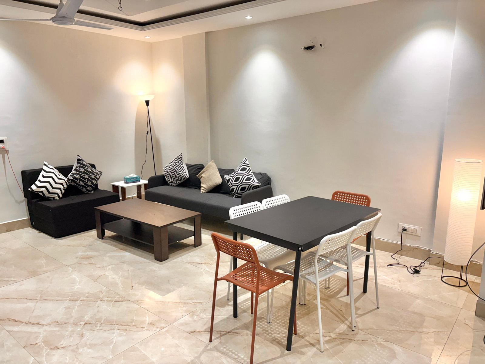 image of private dining setup (for a seafood restaurant)